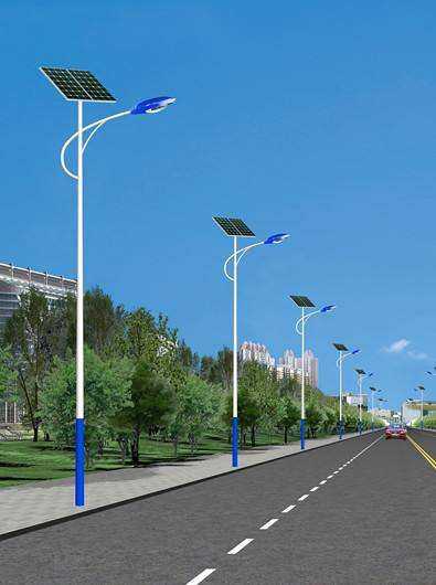 溧阳市锂电太阳能路灯